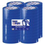 Tape Logic 3000 Painters Tape, 3in Core, 0.75in x 180ft, Blue, Case Of 48