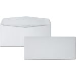 Quality Park Embossed Ridges No. 10 Envelopes - Business - #10 - 4 1/8in Width x 9 1/2in Length - 24 lb - Gummed - Poly - 500 / Box - White