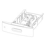 Lexmark 40X2164 550-Sheet Media Tray