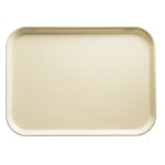 Cambro Camtray Rectangular Serving Trays, 15in x 20-1/4in, Cameo Yellow, Pack Of 12 Trays