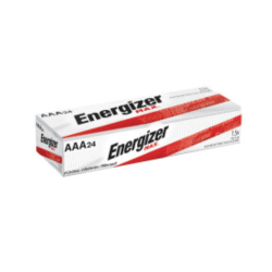 Energizer Max AAA Alkaline Batteries, Pack Of 24 Batteries, E92BP-24