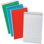 Oxford Pocket-Size Memo Books, 3in x 5in, Narrow Ruled, 60 Sheets, Assorted Colors, Pack Of 3