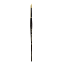 Princeton Series 6300 Dakota Paint Brush, Size 6, Angular Bright Bristle, Synthetic, Blue