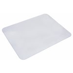 Artistic Eco-Clear Desk Pad With Antimicrobial Protection,  19in H x 24in W, Frosted Clear