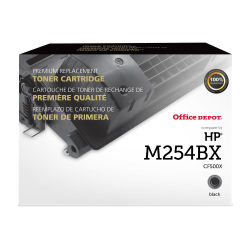 Office Depot Brand Remanufactured Black Toner Cartridge Replacement For HP M254BX