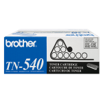 Brother TN-540 Black Toner Cartridge, TN-540BK