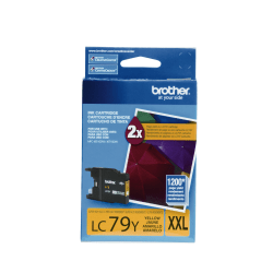 Brother LC79 Super-High-Yield Yellow Ink Cartridge, LC79Y