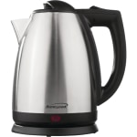 Brentwood Cordless Tea Kettle, 2 Liter, 1,000W, Stainless Steel