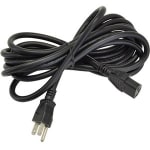 Ergotron 10-ft. Power Cord - For Workstation - 125 V AC / 10 A - Black - 10 ft Cord Length - NEMA 5-15P / IEC 60320 C13