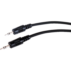 Comprehensive Standard Series 3.5mm Stereo Mini Plug-To-Plug Audio Cable, 50ft