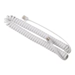 Cisco Spare Handset Cord for Cisco IP Phone 8800, DX600 Series, White - Phone Cable for Phone - White