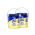 Lysol Professional Disinfecting Wipe Buckets, 6in x 8in, White, 800 Sheets Per Bucket, Set Of 2 Buckets