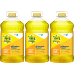 Clorox Pine Sol All-Purpose Cleaner, Lemon Fresh Scent, 144 Oz Bottle, Box Of 3