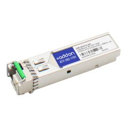 AddOn Calix 100-01673 Compatible TAA Compliant 1000Base-BX SFP Transceiver (SMF, 1490nmTx/1310nmRx, 60km, LC, Rugged) - 100% compatible and guaranteed to work