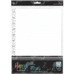 Happy Planner Big Filler Paper, 8-1/2in x 11in, Simple Dots, Pack Of 40 Sheets