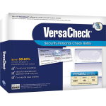 VersaCheck Security Personal Form 3001 Personal Wallet Check Refills, Blue Prestige, Pack Of 250 Sheets