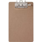 Saunders Hardboard Archboard Clipboard, 9in x 15in, 100% Recycled, Brown