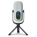 JLab Audio EPIC TALK USB Microphone, 6.69in, White