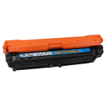 Hoffman Tech Remanufactured Cyan Toner Cartridge Replacement For HP 650A, CE271A, 545-271-HTI