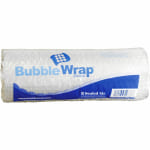 Sealed Air Bubble Wrap Multi-purpose Material - 12in Width x 10 ft Length - 1 Wrap(s) - Lightweight, Perforated - Clear