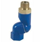 Dormont SwivelMAX Gas Swivel Connector, 3/4in, Blue