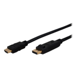 Comprehensive Standard Series DisplayPort To HDMI High-Speed Cable, 6ft