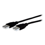 Comprehensive USB 2.0 A to A Cable 6ft - Black