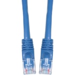 SIIG - Network cable - RJ-45 (M) to RJ-45 (M) - 35 ft - UTP - CAT 5e - molded - blue