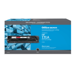 Office Depot Brand Remanufactured Black Toner Cartridge Replacement For HP 131A