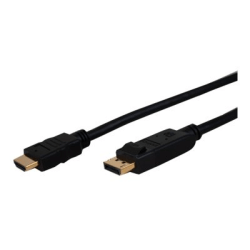 Comprehensive Standard Series DisplayPort To HDMI High-Speed Cable, 3ft