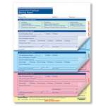 ComplyRight Employee Warning Reports, Consecutive, 4-Part, 8 1/2in x 11in, Pack Of 50