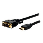 Comprehensive Standard Series HDMI to DVI Cable 3ft - 3 ft DVI-D/HDMI Video Cable - Supports up to 1920 x 1080 - 28 AWG - Black