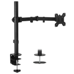 Mount-It! Monitor Arm Desk Mount, Black, MI-2751