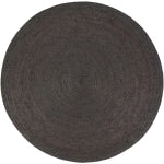 Anji Mountain Kerala Natural Jute Rug, 8ft, Gray