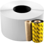 Wasp Thermal Transfer - 0.75 in x 2.25 in 36000 pcs. (12 roll(s) x 3000) labels - for Wasp WPL308