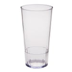 Cambro Lido Styrene Tumblers, 22 Oz, Clear, Pack Of 36 Tumblers