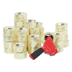 Scotch Commercial Grade Packing Tape With Dispenser, 1-7/8in x 54.6 Yd., Case Of 36 Rolls