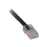 Comprehensive CAT5e 350MHz Assembly Cable Black 7ft. - 7 ft Category 5e Network Cable for Network Adapter, Hub, Switch, Router, Modem, Patch Panel, Network Device - First End: 1 x RJ-45 Male Network - Second End: 1 x RJ-45 Male Network - 24 AWG - Black