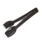 Carlisle Carly Salad Tongs, 6-1/4in, Black