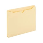 Office Depot Brand Manila File Jackets, 1in Expansion, 8 1/2in x 11in, Box of 50 File Jackets