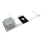 Chief CMS440 - Mounting component (suspended ceiling plate, suspention mount) - for projector - white