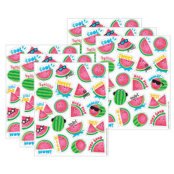 Teacher Created Resources Stickers, Lemon Zest, 120 Stickers Per Pack, Set Of 12 Packs