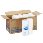 Dixie Dome Lids, For 12- To 16-Oz Cups, White, Case Of 500 Lids