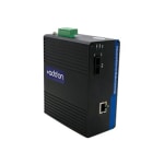 AddOn 1Gbs 1 RJ-45 to 1 SC Industrial Media Converter - Fiber media converter - GigE - 10Base-T, 1000Base-LX, 1000Base-TX, 100Base-TX - RJ-45 / SC single-mode - up to 12.4 miles - 1310 nm