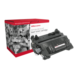 Office Depot Brand Remanufactured Black MICR Toner Cartridge Replacement For HP 90A, CE390A, 90AM