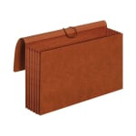 Pendaflex Redrope Standard Expansion Wallets, 5 1/4in Expansion, Legal Size, 100% Recycled, Red, Pack Of 10 Wallets