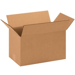 Partners Brand Corrugated Boxes, 14in x 8in x 8in, Kraft, Pack Of 25