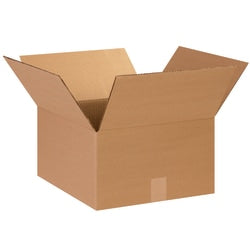 Partners Brand Corrugated Boxes, 14in x 14in x 8in, Kraft, Pack Of 25