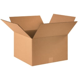 Partners Brand Corrugated Boxes, 16in x 16in x 10in, Kraft, Pack Of 25