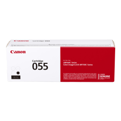 Canon 055 Black Toner Cartridge, 3016C001